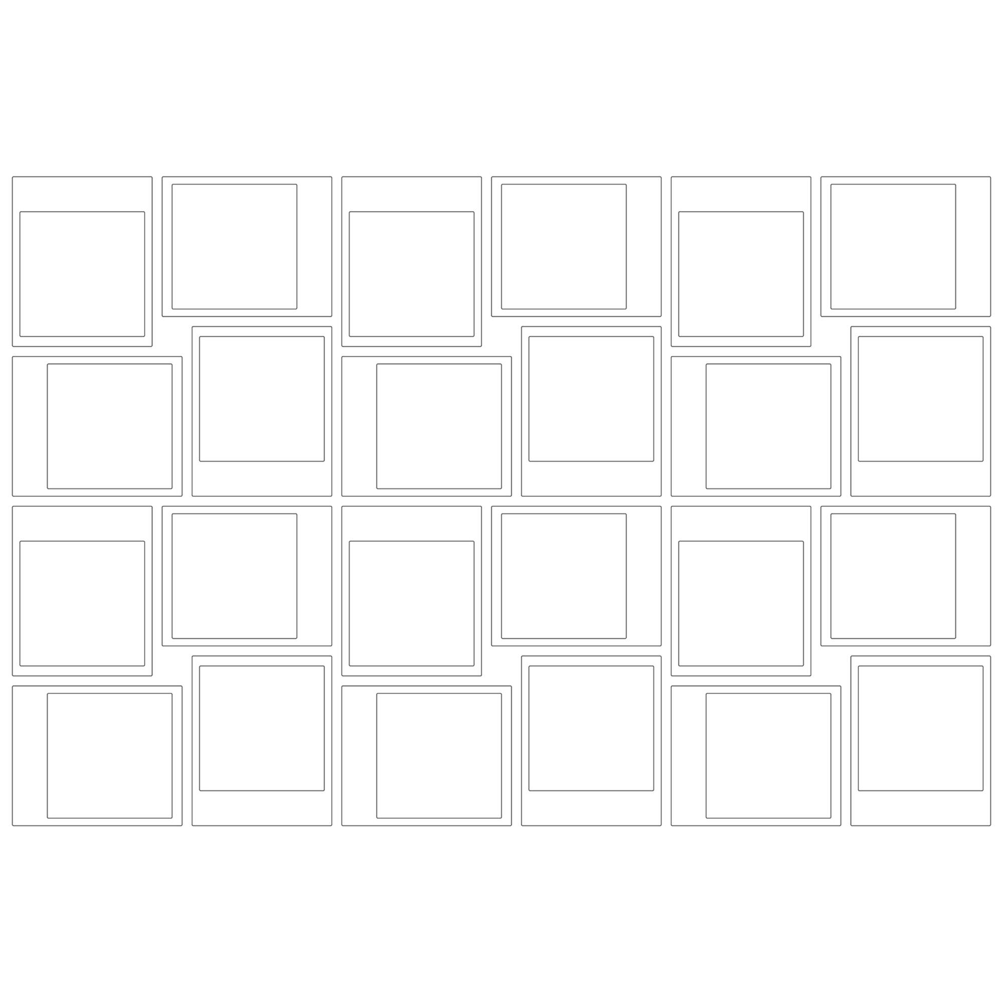 WallPops Snapshot Frames Wall Art Kit